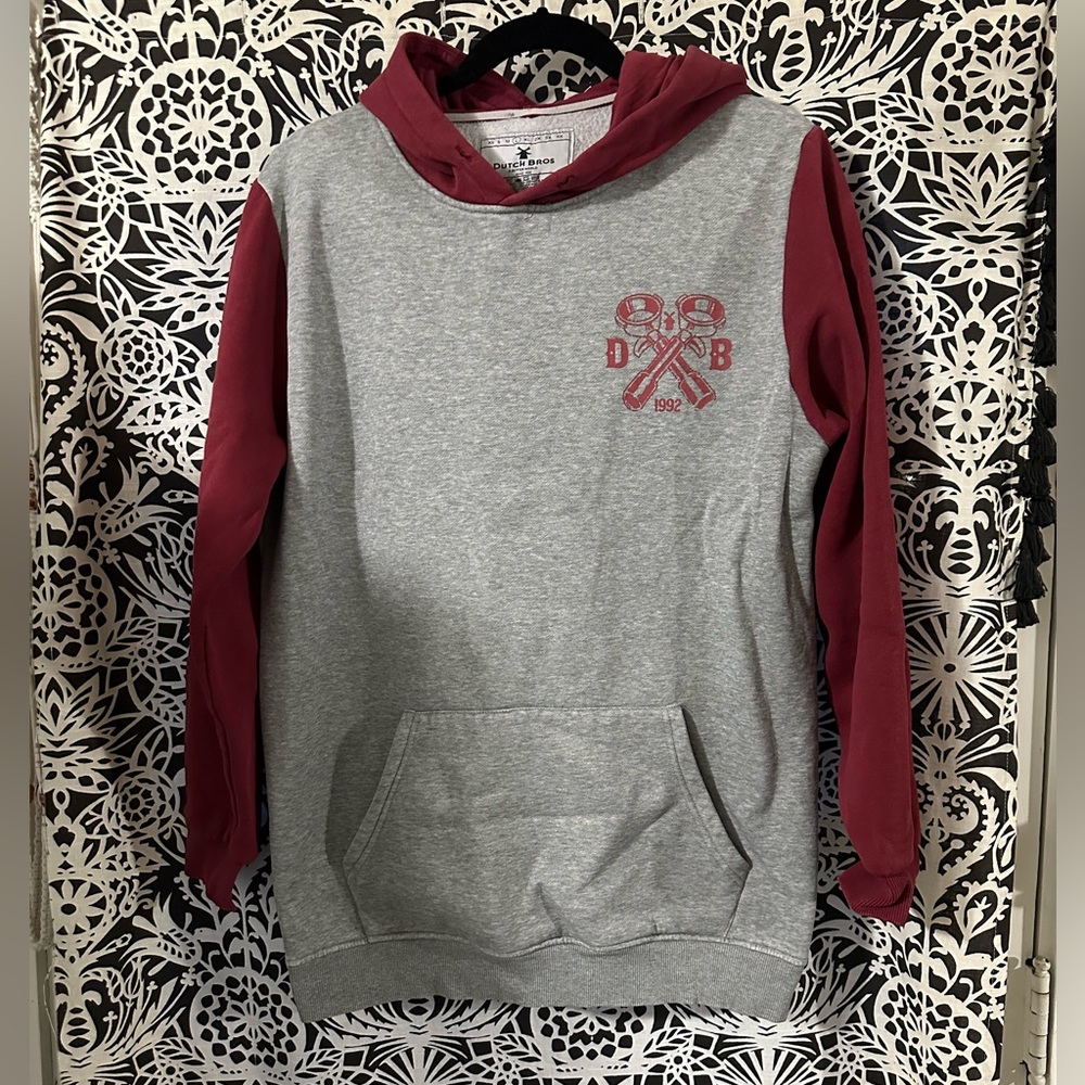 Two tone Dutch Bros dutch wear hoodie